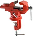 00147195 Stalwart Table Top Swivel Vise Jaws Open Steel 750164147195