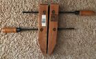 046609066184 Set Of Wooden Hmc Jaw Hand Screw Clamps