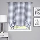 054006242650 Achim Importing Company Buffalo Check Gray Window Tie