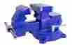 10855 789755000069 Yost Reversible Mechanics Vise Model 855 5.5 Blue