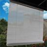 138002 Exterior Roll Up Patio Sun Shade White 048037201472
