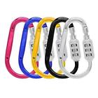 13gl-s Clip It Carabiner Combination Gear Lock Red Small 750909124177