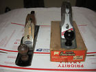 H1204 14 Stanley Plane Craftsman 2 Set Logo Box Vintage " Blue Handyman