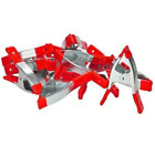 141876754512 Simply Silver Pcs Inch Metal Spring Clamps Rubber 768240890750