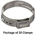 16700033-25 Oetiker Stepless Ear Clamp One Mm Band Width Id Range