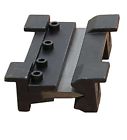 Brake-bds-5 173210 Kaka Industrial Vise Brake Die Set Magnetic Mount 745369240734