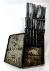 1930617 Drill Index Hout Used Vintage Metal Box 29 Piece Whole Set Bits 1 16 2