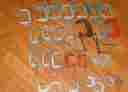 1inch 28 C Clamps Large Lot To 3 Inch In Good Used Condition