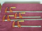 2-3724 2--3712 2--3724 Jorgensen Bar Clamp Lot Of Very Good Preowned Condition