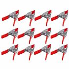 22e-7w06  A0 Wideskall Inch Metal Spring Clamps Red Rubber Tips 695642273457