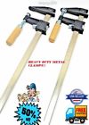 23004-chifc18-2 Unbranded Lot Of Inch Bar Clamps Heavy Duty Woodworking Wood