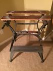 29-0071 Black Decker Vintage Workmate Work Center Vise Dual Model Folds