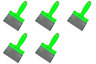 37000g3l Mintcraft Taping Knife Green Handle Pack Of 045734983632