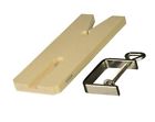 416830 Eurotool File Block And Clamp Made Of Quality Hardwood