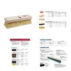 44434 Weiler Polypropylene Deck Scrub Brush With Wood Head 012382444341