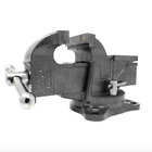 453bv Wen Inch Heavy Duty Cast Iron Bench Vise Swivel Base