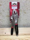 45714 Craftsman Inch Locking Curved Jaw Pliers Built In Wire Cutter