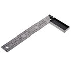 4894644290110 Unbranded Multifunctional Shape Right Angle Ruler Silver Grey