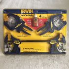 4pack Irwin Quick-grip 2-6 Mini Bars 2-4 Hand Clamps Free 2oz Gorilla Glue