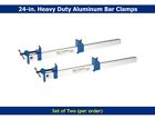 Two-24 60541 Set Of Inch Strong Aluminum Bar Clamp Woodworking Shop Tools
