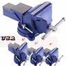 663862509694 Unbranded Bench Vise Clamp Table Swivel Rotated Vice