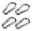 682962953978 Unbranded Snap Hook Caribiner Clip Screw Stainless Fast