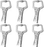 705353222535 Keileoho Pack Inches Clamp Locking Pliers With Swivel
