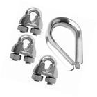 7300 Secureline Cable-rope Thimble Clamp 640265524158