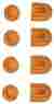 7437 Pony Tools 8pk Bar Clamp Pads 044295743709