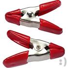 819682012207 Hts 100 Pc Mini Metal Spring Clamp Set Plastic Dipped Handles And Jaws