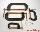 9130-132 Forge Pittsburgh 4 Pc Set Clamp
