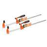 93724a Jorgensen Medium Duty Steel Bar Clamp Set 044295937245