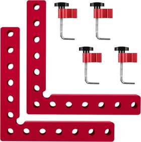 Acetop 696392231407 2 Pcs 90 Degrees Positioning Squares Right Angle Clamps With 4 Aluminum