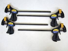05412 American Tool 4x Vintage 12 Inch Mini Bar Clamps Made In Usa