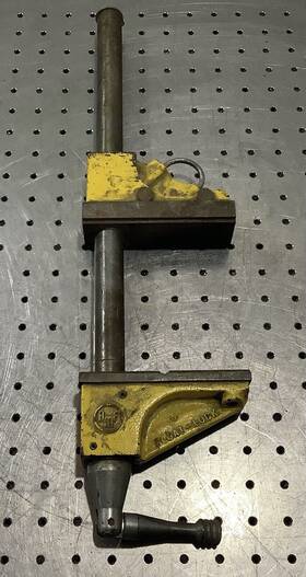 23519 Amf Vintage Float Floating Lock Drill Press Vise Portable Clamp