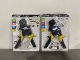 1002-509-021 Apollo 2 Pack Pex One Hand Pinch Clamp Tool 3/8 Inch To 1