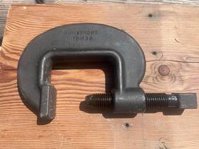 78-030 Armstrong 78-093 Heavy Duty Pattern C-clamp 5/8 Inch To 3 5/16 Drop Forged