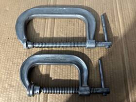 78-436 Armstrong & Williams And Cc-404 Heavy Duty C-clamps Usa