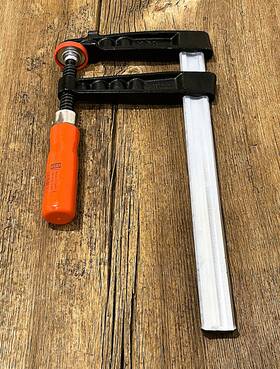 Style-tg5 Bessey 091162007068 Original 30 F Clamp Germany 12 Inch Max 5-1/2 Throat - Heavy Duty