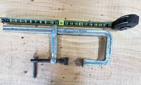 2400j Bessey -12 Series Heavy Duty Clamp - 12 Inch Opening