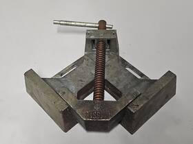 30.2874 Bessey 90 Degree Angle Clamp Cast Iron Heavy Welding West Germany Tool