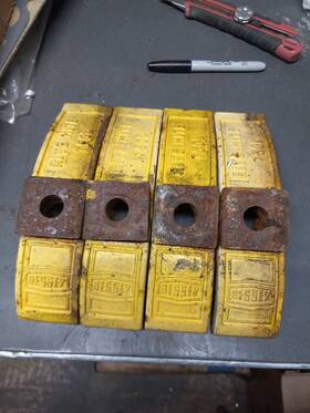 750l Bessey Rite Hite Metal Working Clamp All 4 Pcs