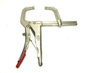Bessey 788502052122 Sg5 Sliding Arm Locking Clamp 11 Inch 4 1/2 Cap Heavy Duty Tool