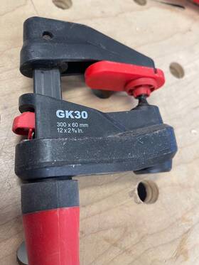Gk30 Bessey 300mm X 60mm Bar Clamps Qty 4