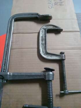 Gs16-12k Bessey 6 Inch Capacity 4-3/4 Throat Depth 1480 3 X 1 3/4 C-clamp