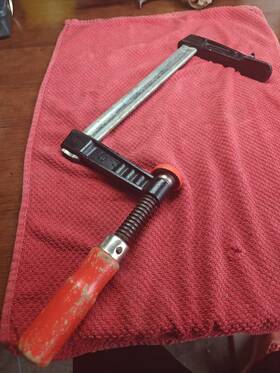 Tg.4000 Bessey Tg-4000 Vintage Bessy Series 8 Inch Bar Clamp Solid Wood Handle 4 Deep Throat