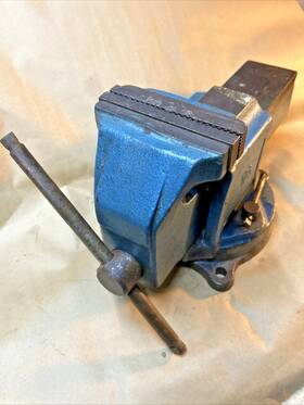 125l Bison Vintage Poland 5 Inch Vice Model 125mm