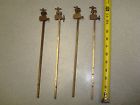 300-0209 " Brass Japan Hobbyist Lot Clamps Jewelers 10 4