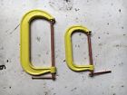 Cdf412 Cdf408 412 Bessey Drop Forged High Visibility C-clamp Lot Of 10 Clamps