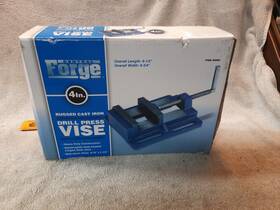 Central Forge Item-30999 Drill Press Vise Heavy Duty Construction Machinist Precision